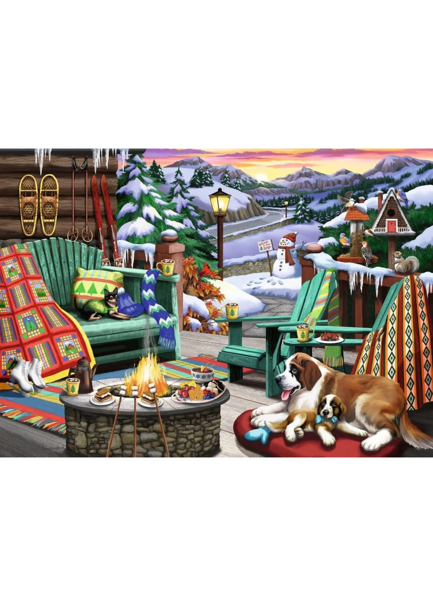 Ravensburger Apres All Day - 500 Piece Puzzle 4 Ravensburger Apres All Day - 500 Piece Puzzle - Image 2