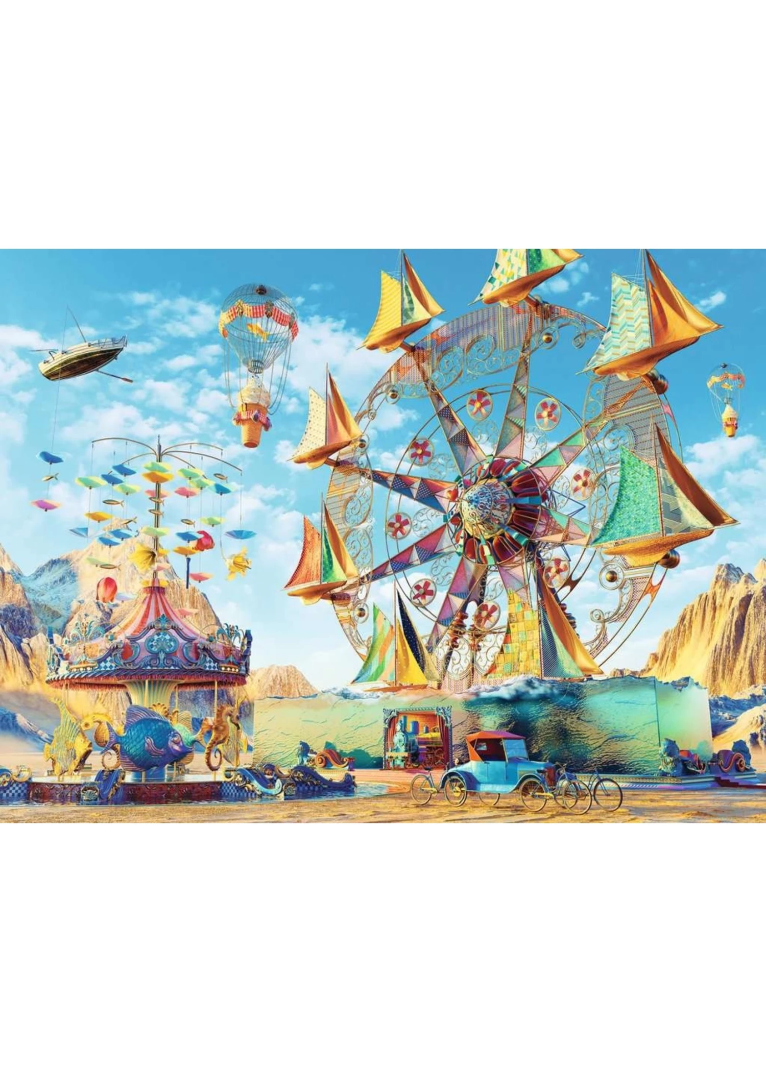 Ravensburger Carnival of Dreams - 1500 Piece Puzzle 4 Ravensburger Carnival of Dreams - 1500 Piece Puzzle - Image 2