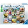 Ravensburger Coastal Collage - 1500 Piece Puzzle