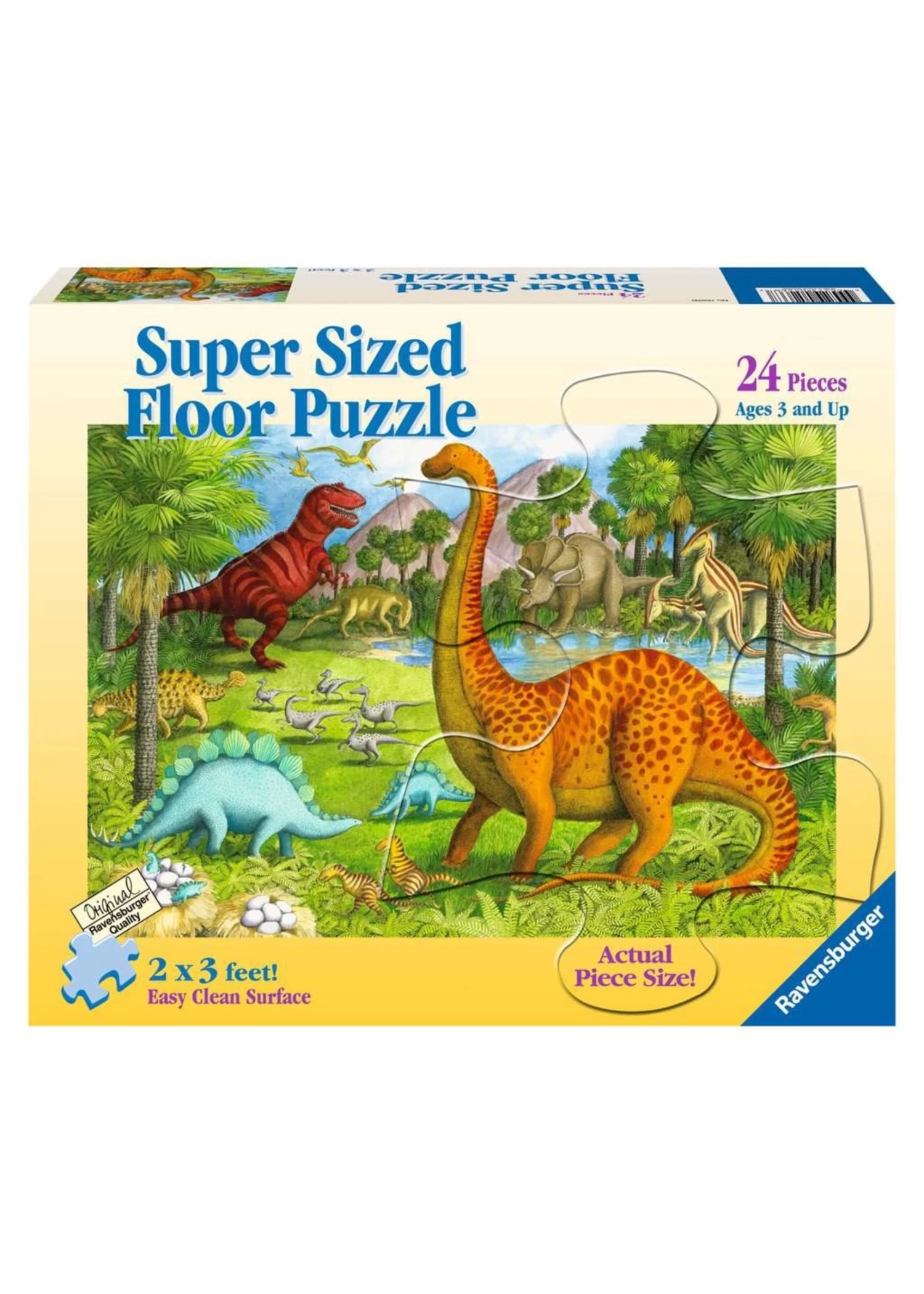 Ravensburger Dinosaur Pals - 24 Piece Floor Puzzle 3 Ravensburger Dinosaur Pals - 24 Piece Floor Puzzle
