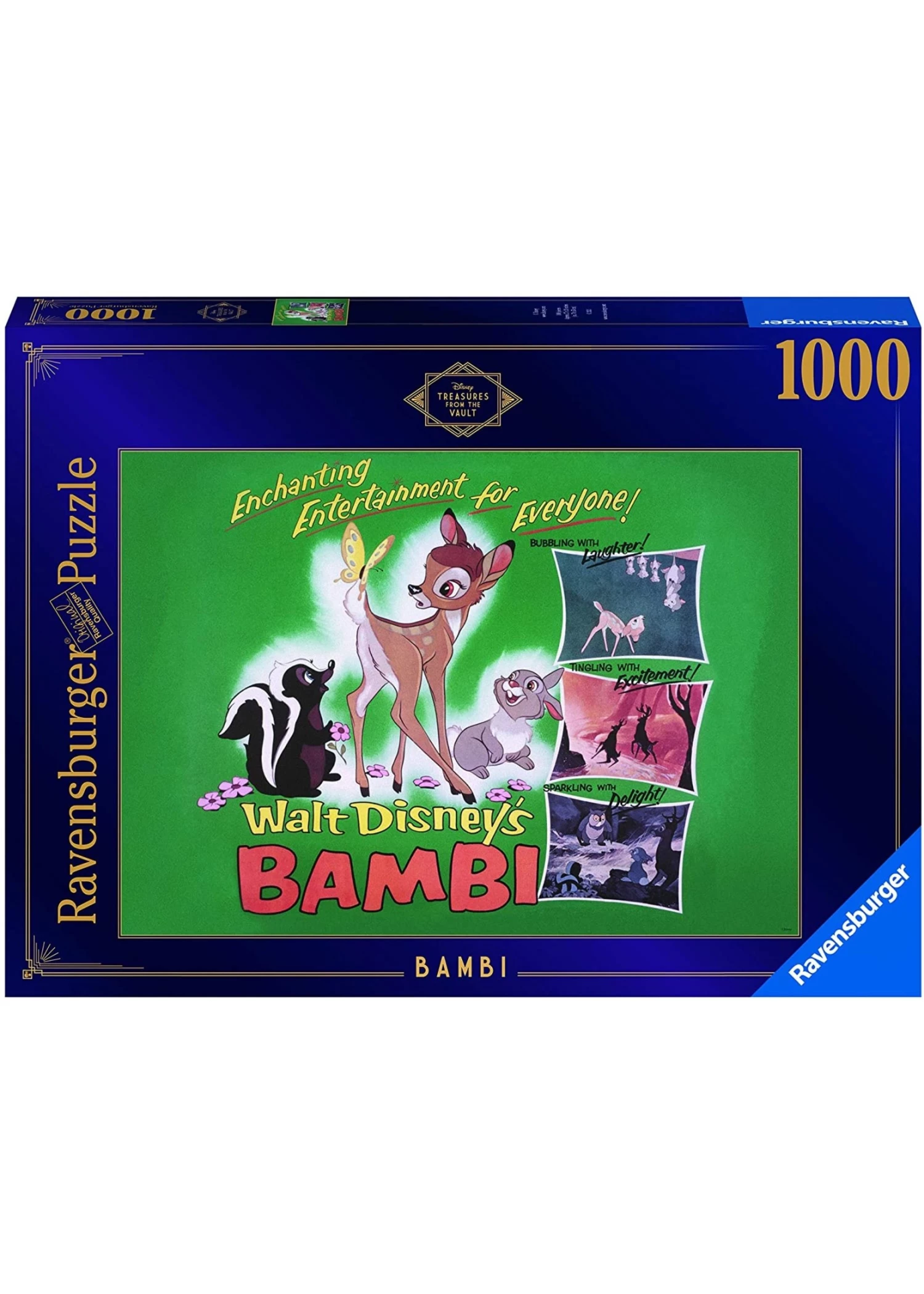 Ravensburger Disney Vault: Bambi - 1000 Piece Puzzle 3 Ravensburger Disney Vault: Bambi - 1000 Piece Puzzle
