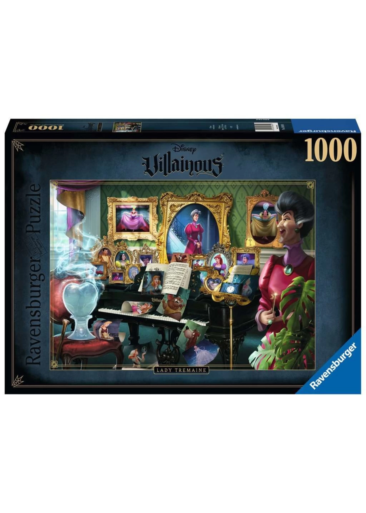 Ravensburger Disney Villainous: Lady Tremaine - 1000 Piece Puzzle 3 Ravensburger Disney Villainous: Lady Tremaine - 1000 Piece Puzzle