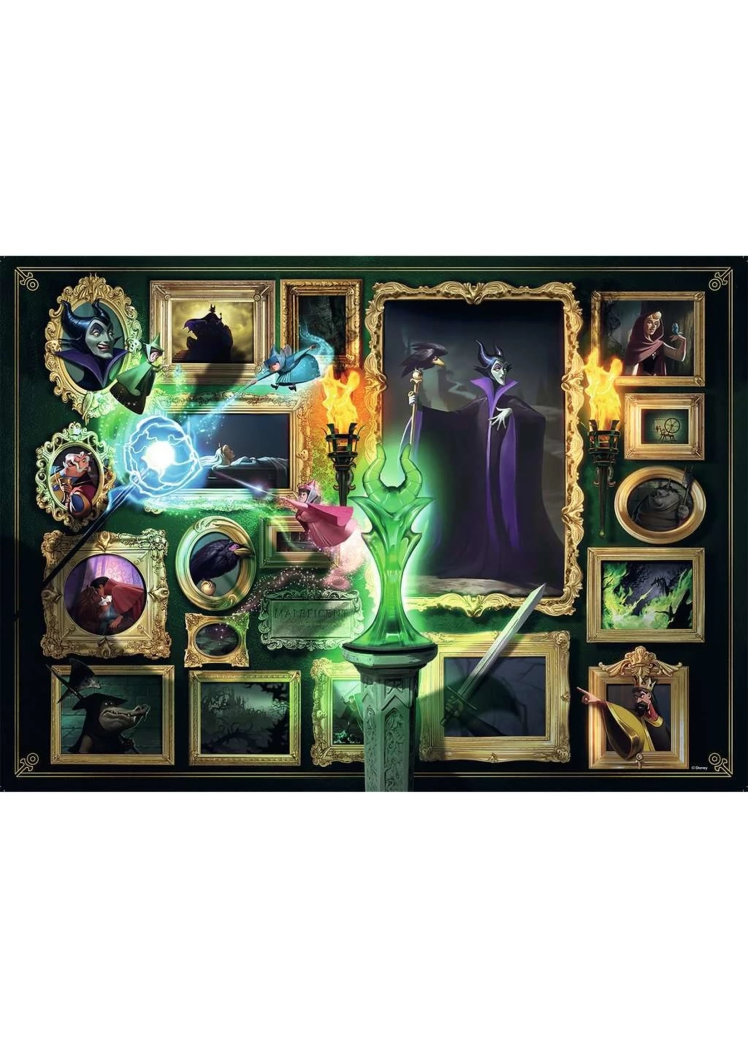 Ravensburger Disney Villainous: Maleficent - 1000 Piece Puzzle 4 Ravensburger Disney Villainous: Maleficent - 1000 Piece Puzzle - Image 2