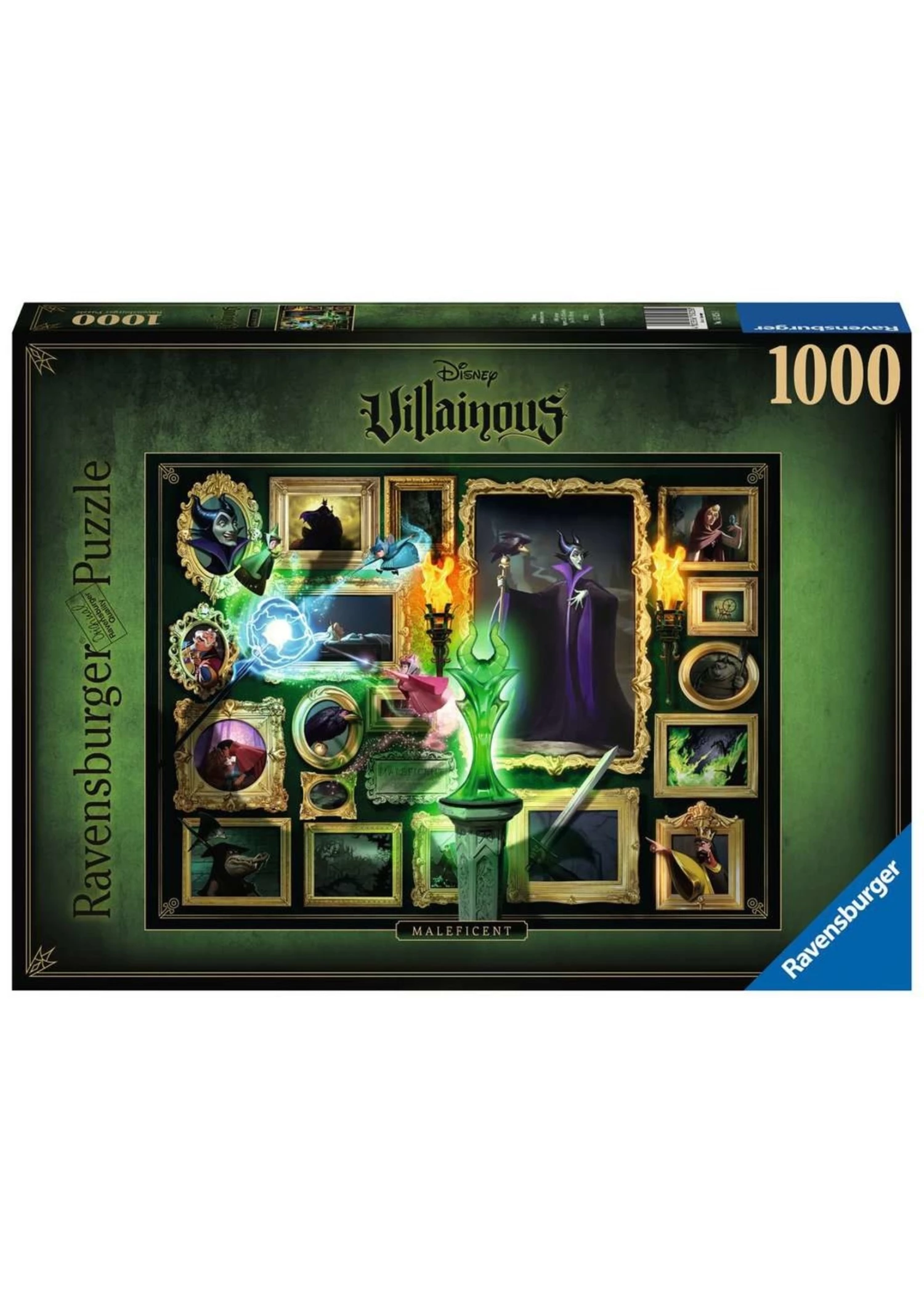 Ravensburger Disney Villainous: Maleficent - 1000 Piece Puzzle 3 Ravensburger Disney Villainous: Maleficent - 1000 Piece Puzzle