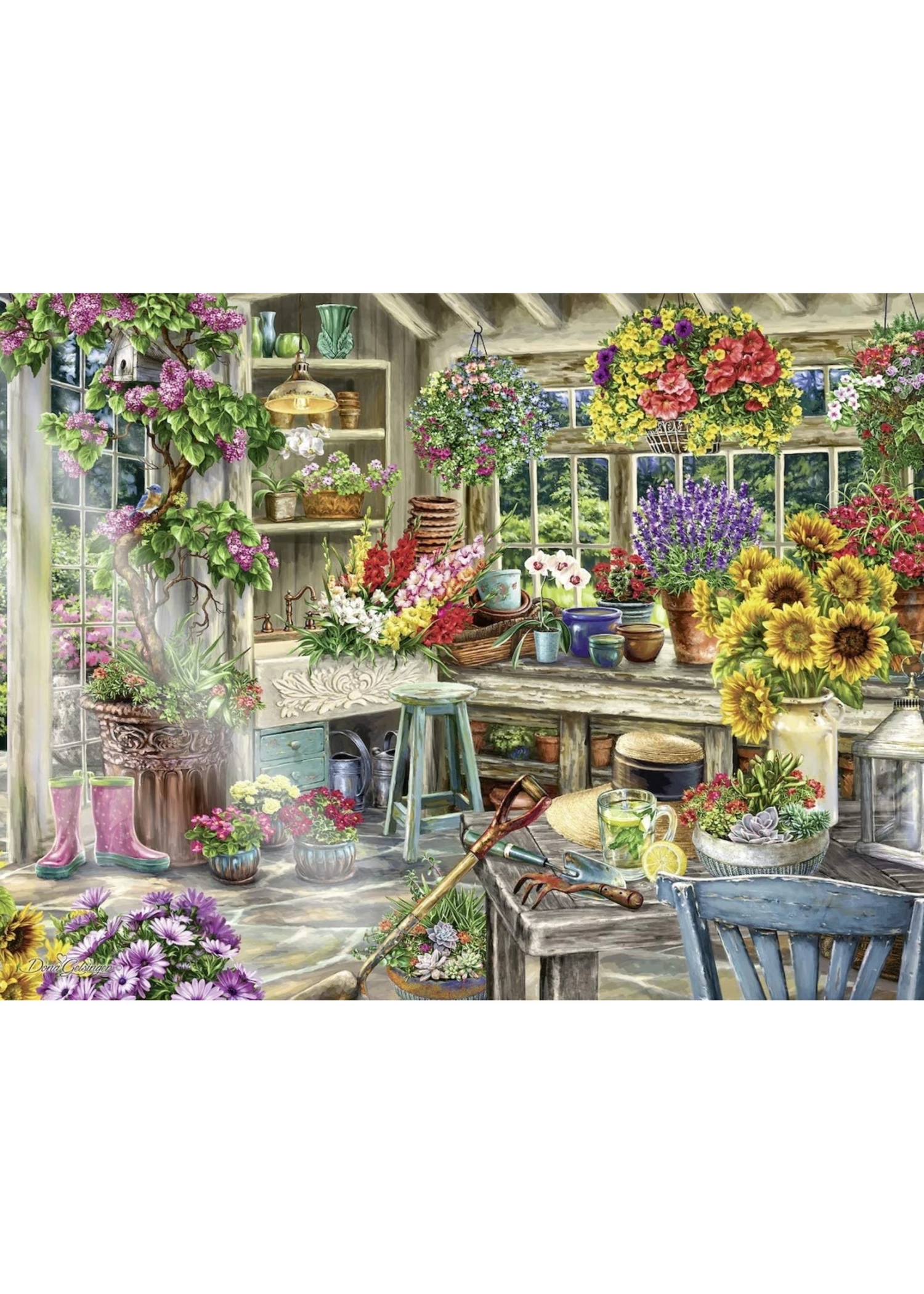 Ravensburger Gardener's Paradise - 2000 Piece Puzzle 4 Ravensburger Gardener's Paradise - 2000 Piece Puzzle - Image 2