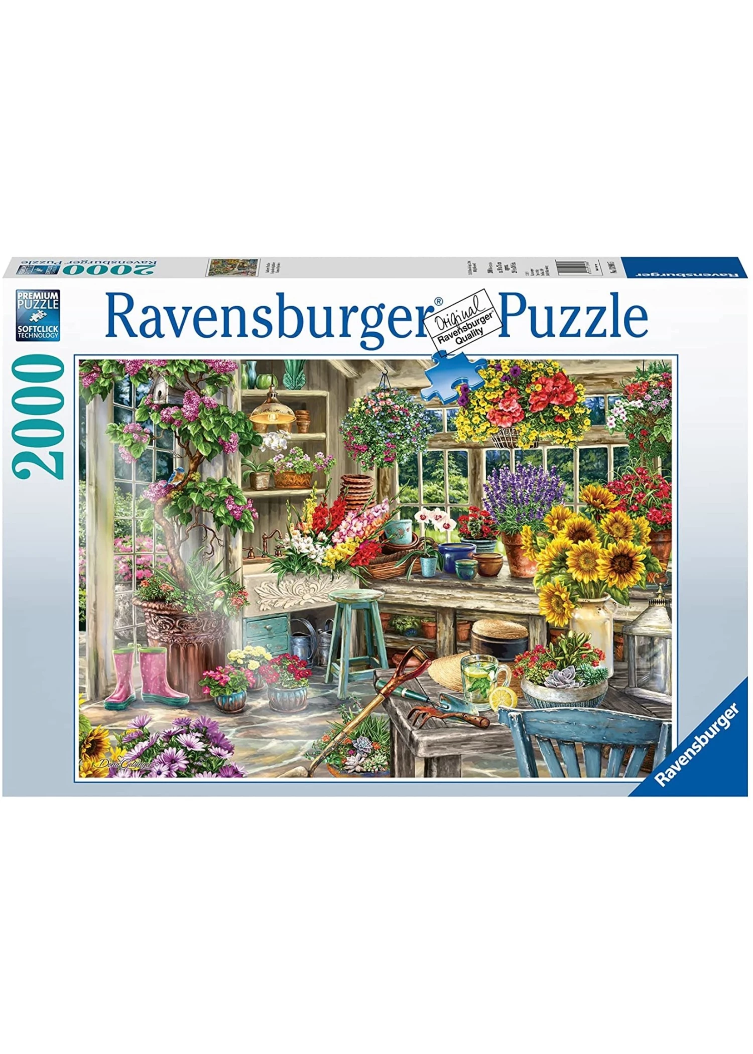 Ravensburger Gardener's Paradise - 2000 Piece Puzzle 3 Ravensburger Gardener's Paradise - 2000 Piece Puzzle