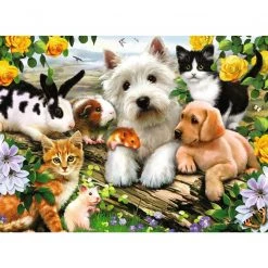 Ravensburger Happy Animal Buddies - 300 Piece Puzzle -Puzzles Online Store ravensburger happy animal buddies 300 piece puzzle 1