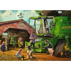 Puzzles Online Store -Puzzles Online Store ravensburger john deere then now 1000 piece puzzle 1