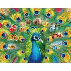 Ravensburger Land of the Peacock - 2000 Piece Puzzle -Puzzles Online Store ravensburger land of the peacock 2000 piece puzzle 1