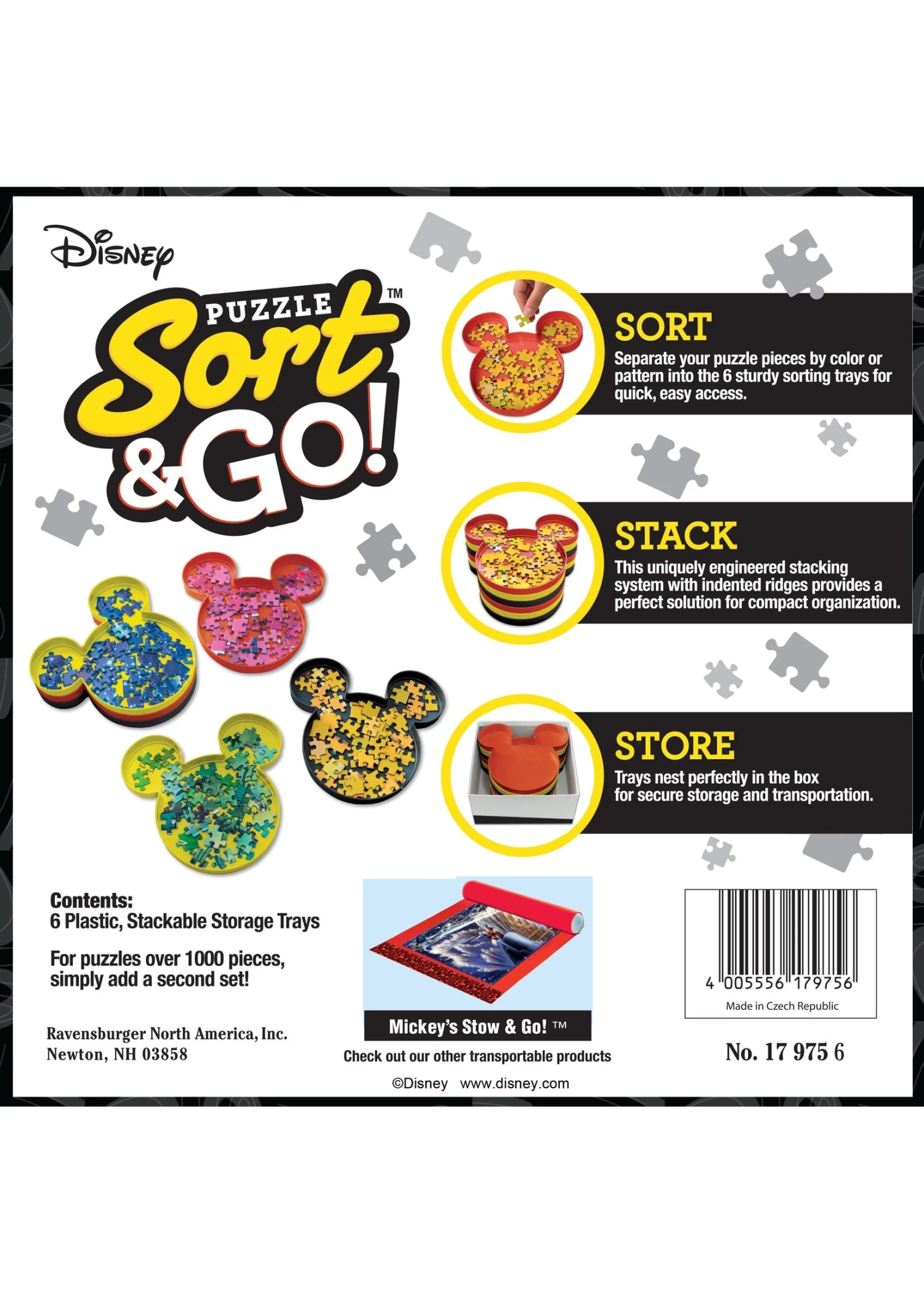 Ravensburger Mickey's Sort & Go 4 Ravensburger Mickey's Sort & Go - Image 2
