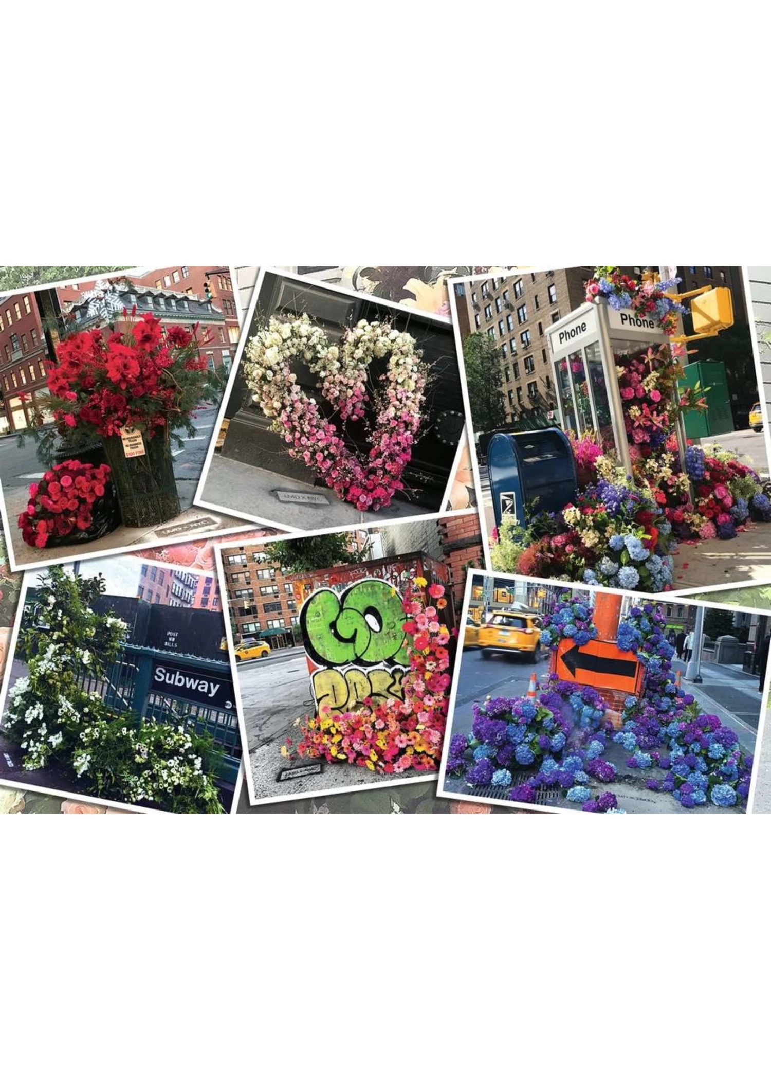 Ravensburger NYC Flower Flash - 1000 Piece Puzzle 4 Ravensburger NYC Flower Flash - 1000 Piece Puzzle - Image 2