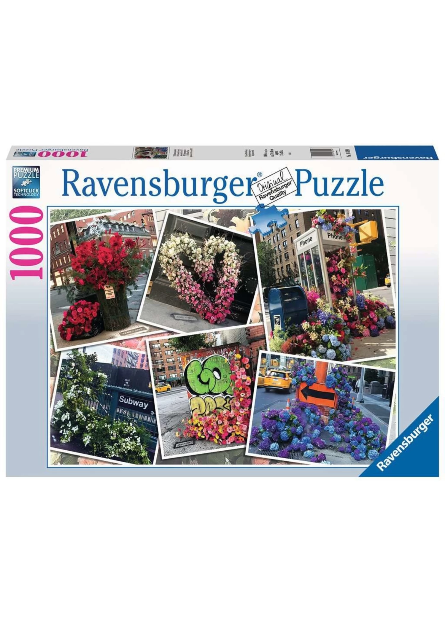 Ravensburger NYC Flower Flash - 1000 Piece Puzzle 3 Ravensburger NYC Flower Flash - 1000 Piece Puzzle