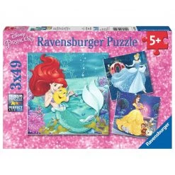 Ravensburger Princesses - 49 Piece Puzzle (3 Pack)
