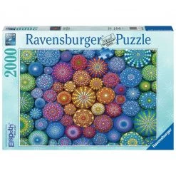 Ravensburger Radiating Rainbow Mandalas - 2000 Piece Puzzle