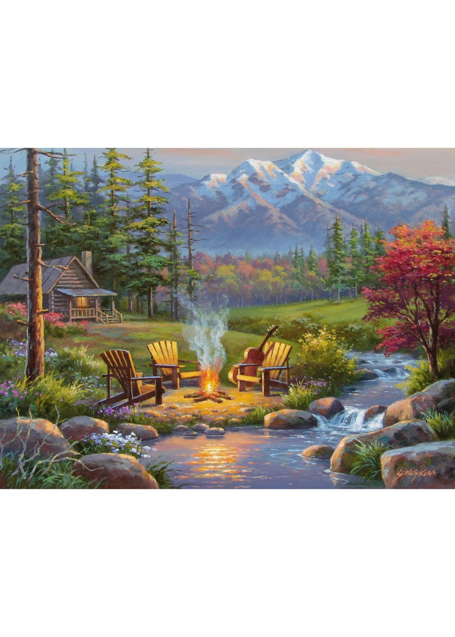 Ravensburger Riverside Livingroom - 750 Piece Puzzle 4 Ravensburger Riverside Livingroom - 750 Piece Puzzle - Image 2