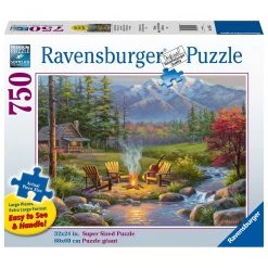 Ravensburger Riverside Livingroom - 750 Piece Puzzle