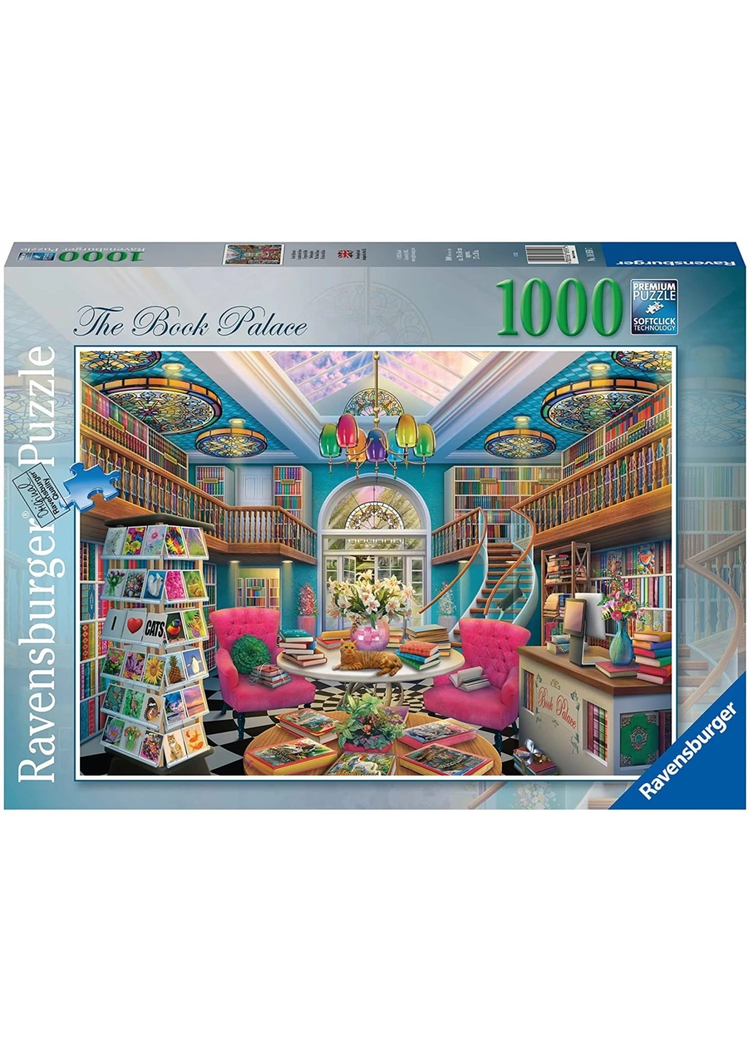 Ravensburger The Book Palace - 1000 Piece Puzzle 3 Ravensburger The Book Palace - 1000 Piece Puzzle
