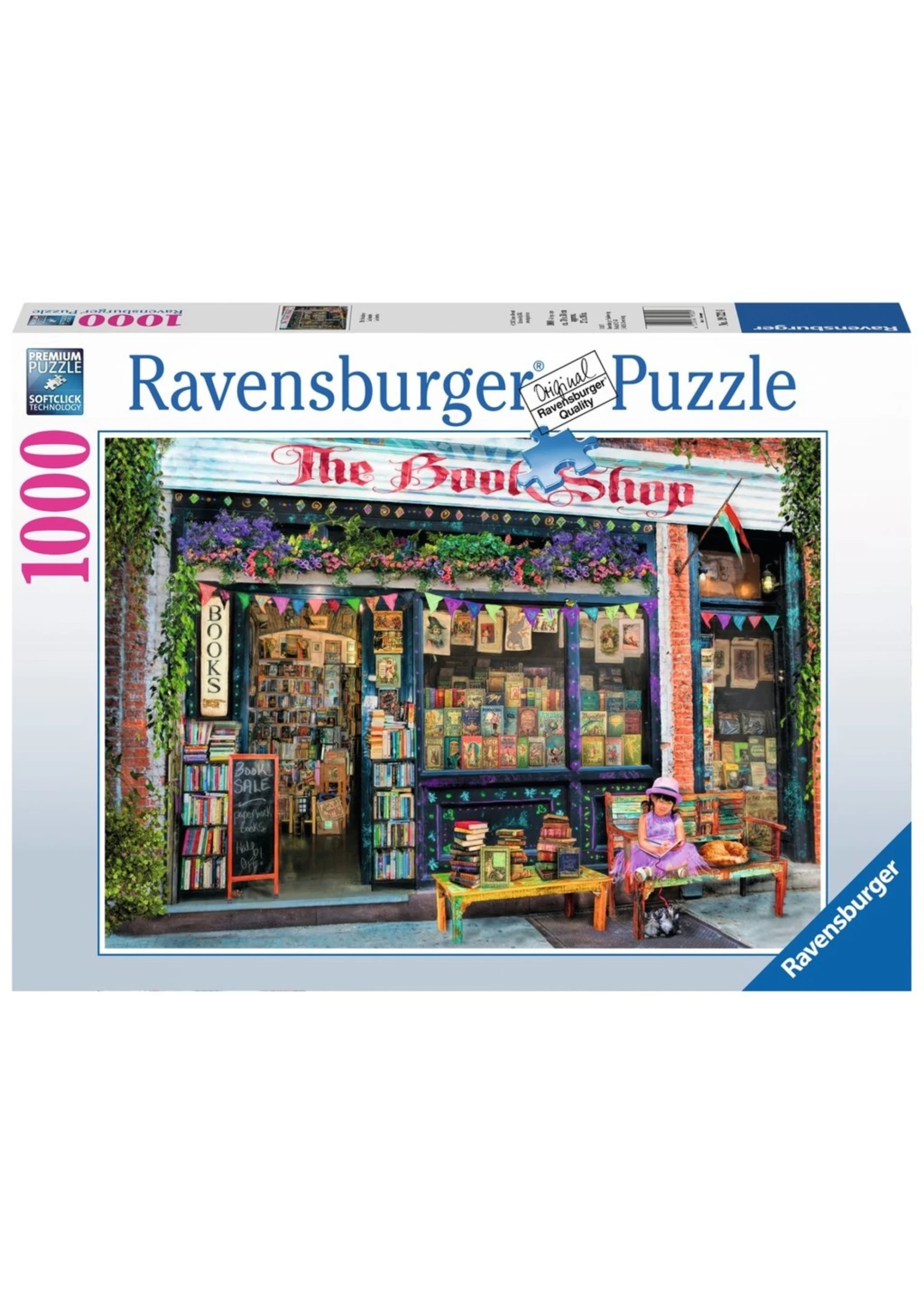 Ravensburger The Bookshop - 1000 Piece Puzzle 3 Ravensburger The Bookshop - 1000 Piece Puzzle