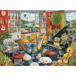 Puzzles Online Store -Puzzles Online Store ravensburger the music room 500 piece puzzle 1