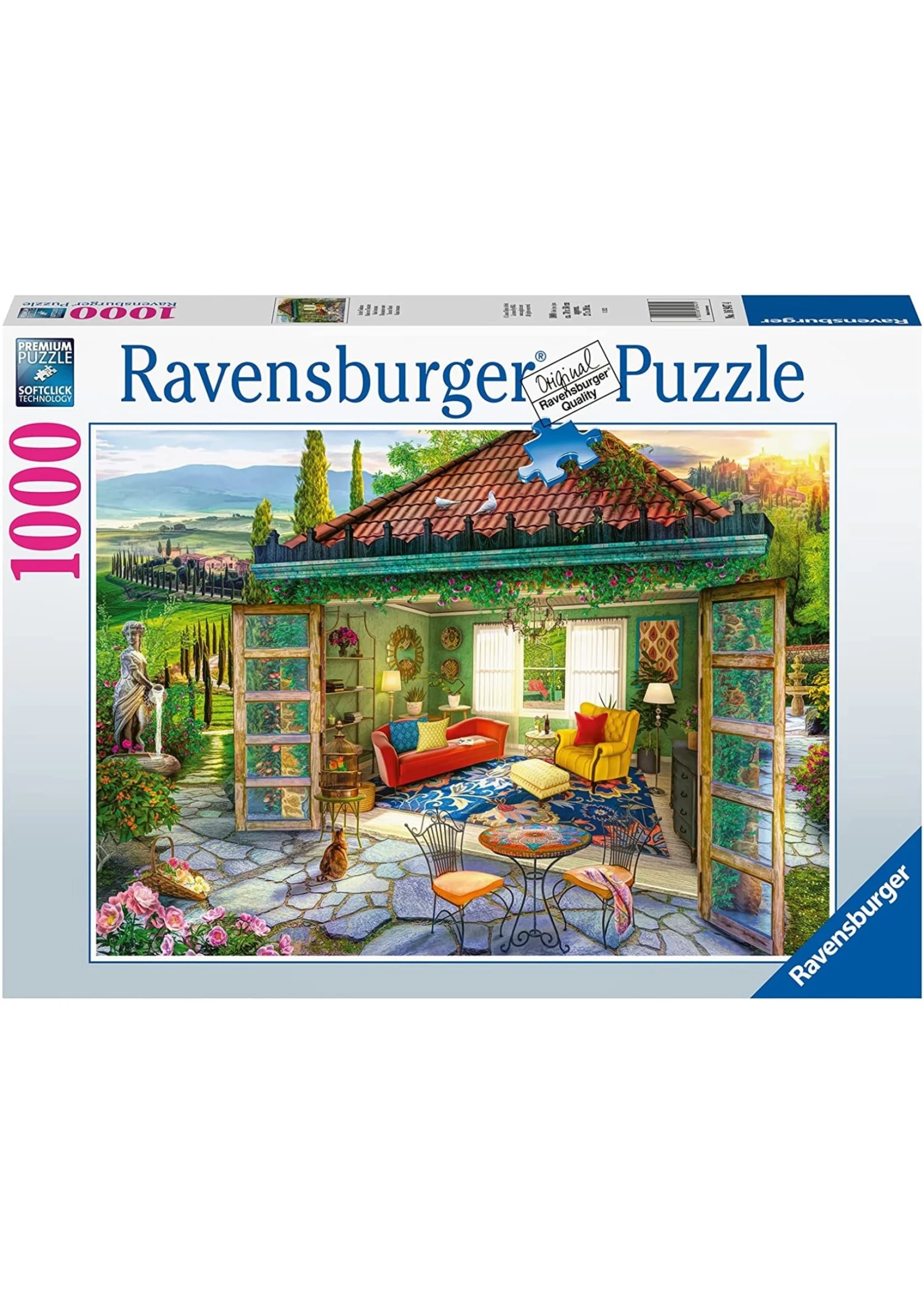 Ravensburger Tuscan Oasis - 1000 Piece Puzzle 3 Ravensburger Tuscan Oasis - 1000 Piece Puzzle