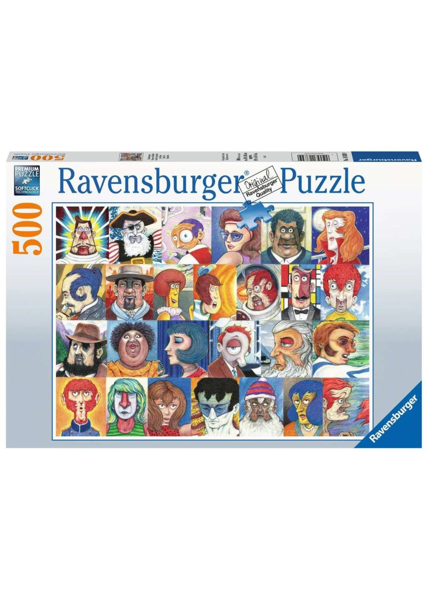 Ravensburger Typefaces - 500 Piece Puzzle 3 Ravensburger Typefaces - 500 Piece Puzzle