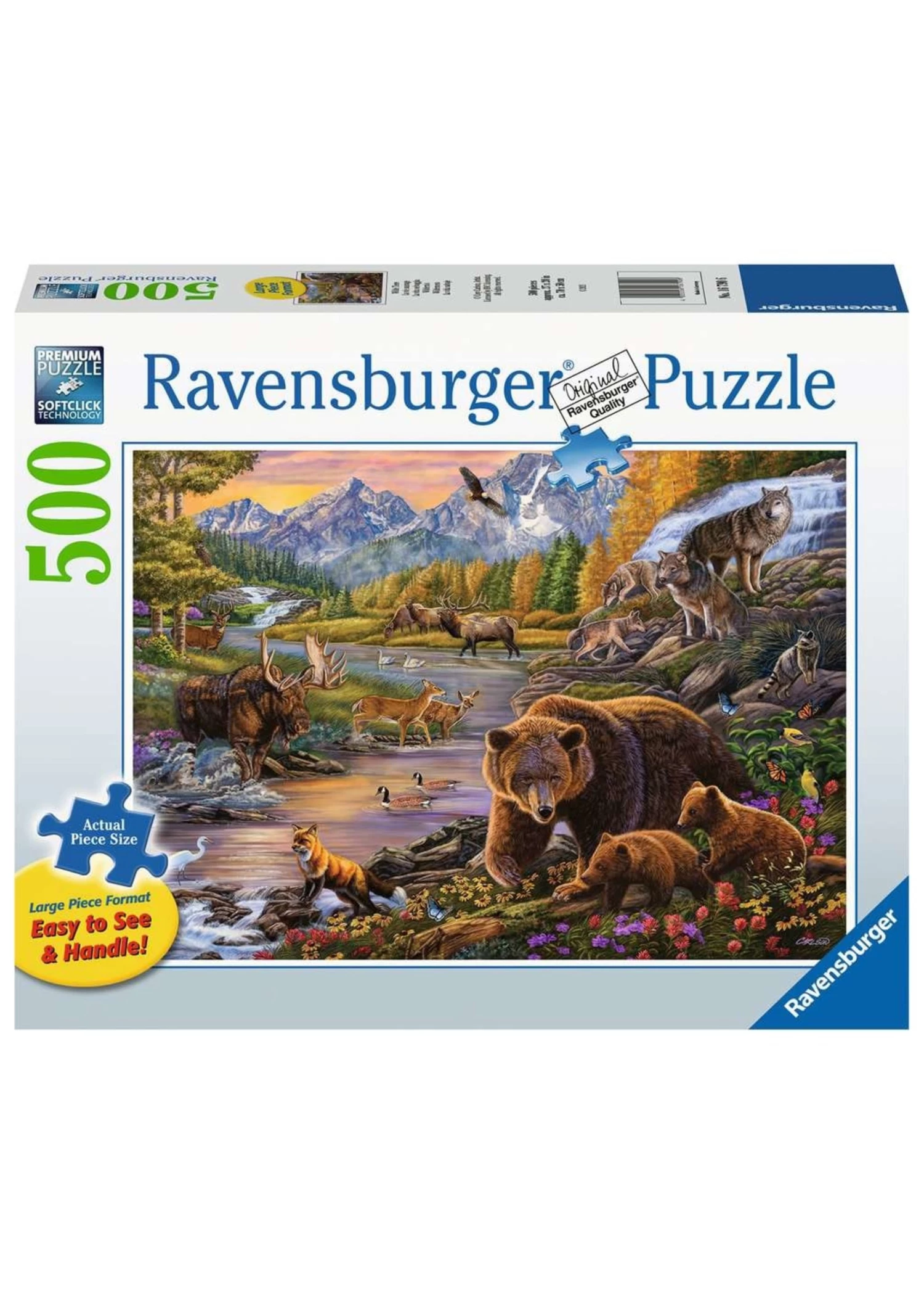 Ravensburger Wilderness - 500 Piece Puzzle 3 Ravensburger Wilderness - 500 Piece Puzzle