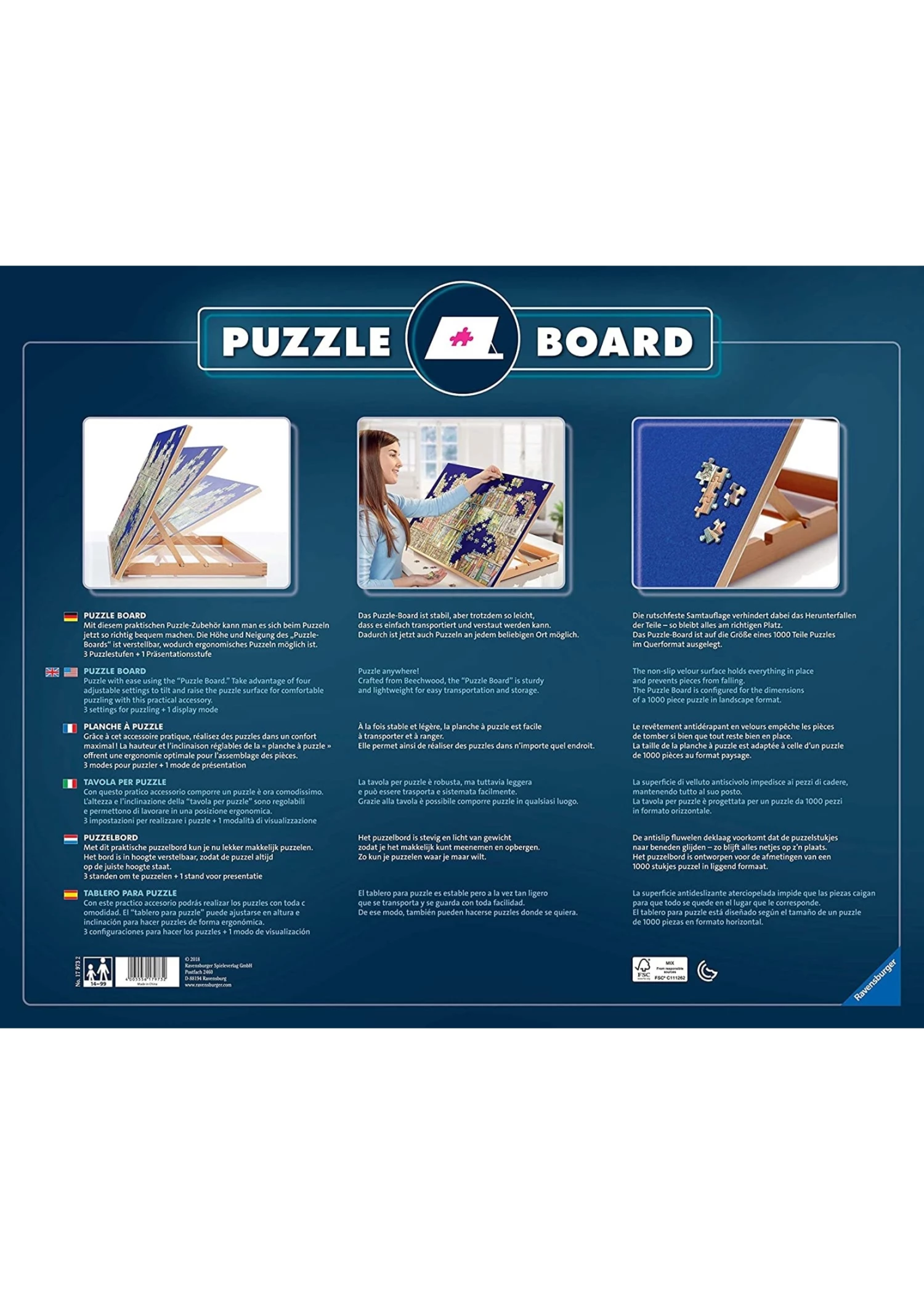 Ravensburger Wooden Puzzle Board 7 Ravensburger Wooden Puzzle Board - Image 5